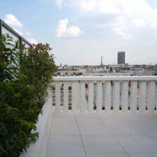 terrasse vue sur paris